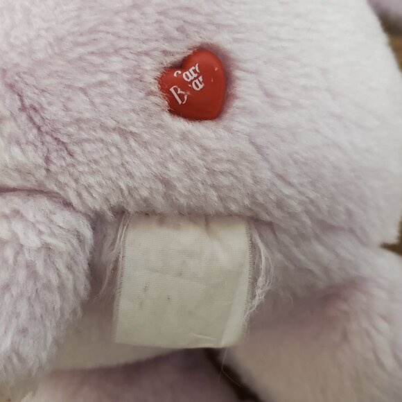 Vintage Plush Milkshake Care Bear - Purple - 12" Stuffed Animal - Picture 5 of 5